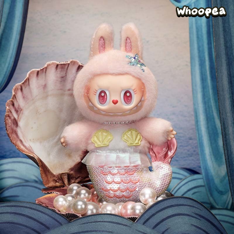 POP MART THE MONSTERS De Vliegende Labubu Series Mermaid Mokoko Hanging Card, POP LAND Exclusive