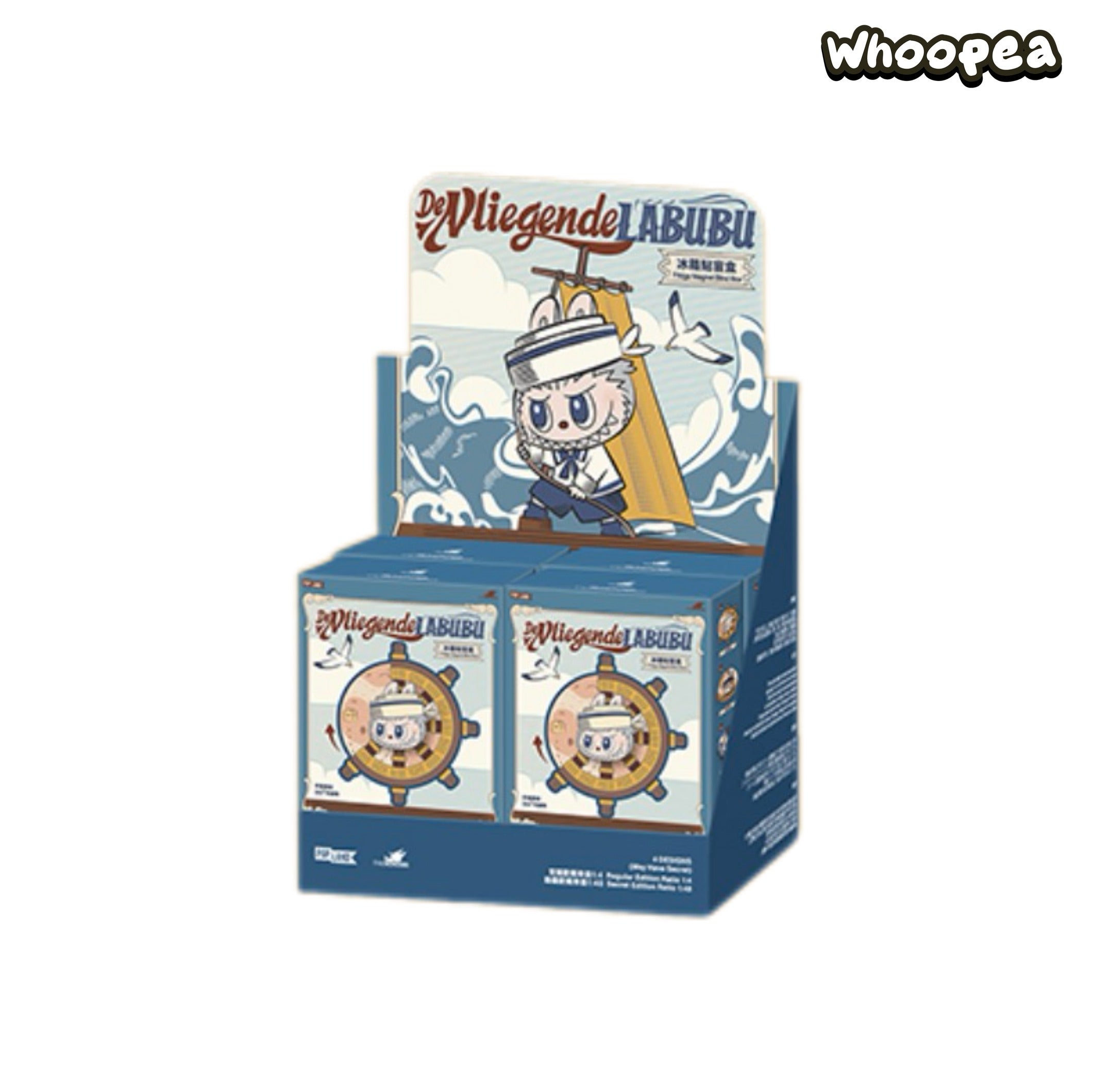 POP MART The Monsters De Vliegende LABUBU Series Fridge Magnet Blind Box